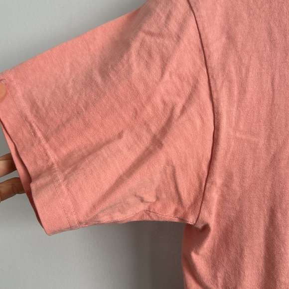 Orange/peach/salmon HVYD t shirt - Picture 4 of 5